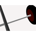 Trolley axle sleeve