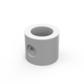 Tiller tube bush stopper